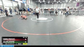 63 lbs Cons. Round 3 - Ryland Howard, Buzzsaw Wrestling Club vs Darien Prescott, Ascend Wrestling Academy