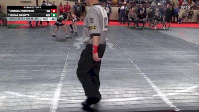 100_G lbs Consi Of 8 #2 - Amelia Peterson, Tunkhannock vs Jenna Gabuya, Meyersdale