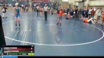 85 lbs Placement (16 Team) - Gunner Knudsen, Fremont vs Aaron McBride, Mt. Crest