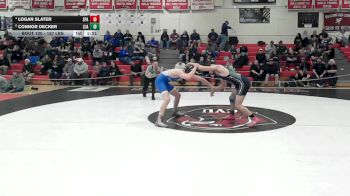 157 lbs Quarterfinal - Logan Slater, Spaulding vs Connor Decker, St. Johnsbury