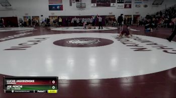 149 lbs Quarterfinal - Lucas Jagodzinske, Augsburg vs Joe Penchi, UW - La Crosse