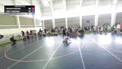 45 lbs Semifinal - Keagan Sanchez, Sanderson Wrestling Academy vs Grey Andersen, JWC