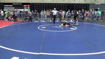100 lbs Consi Of 8 #2 - Ayden Rios, Waymart vs Nathan Enlus, Asbury Park