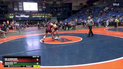 140 lbs Cons. Round 1 - Rickasia Ivy, Urbana (H.S.) vs GG Garduno, Chicago (St. Ignatius)