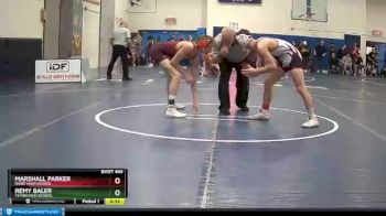 120 lbs Cons. Round 4 - Remy Baler, Teton High School vs Marshall Parker, Rigby High School