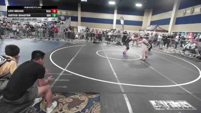 215 lbs Consi Of 32 #2 - Levi Means, Yucaipa Thunder WC vs Justus Ghaster, Grindhouse WC