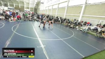 130 lbs Round 2 (4 Team) - Nico Folino, Warriors Of Christ vs Joe Whitford, Sanderson Wrestling Academy