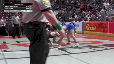 152 lbs 5th Place - James Whitbred, State College vs Zack Jaffe, Kennett
