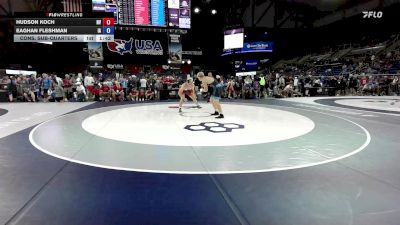 215 lbs Cons. Sub-quarters - Hudson Koch, NV vs Eaghan Fleshman, IA