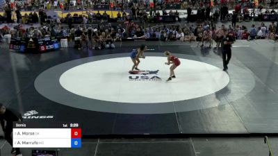 105 lbs Semis - Addie Morse, OK vs Aroma Marrufo, MO