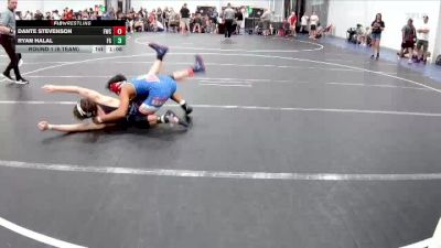 113 lbs Round 1 (6 Team) - Dante Stevenson, Freakztyle Wrecking Crew vs Ryan Halal, Frost Gang