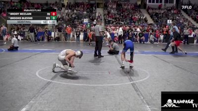 80 lbs Semifinal - Brooks Blevins, WTC vs Brody McClain, Phillipsburg