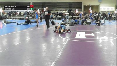 77 lbs Rr Rnd 8 - Brock Taylor, TDWC Maniacs - MSE vs Edward Lee, Revival X