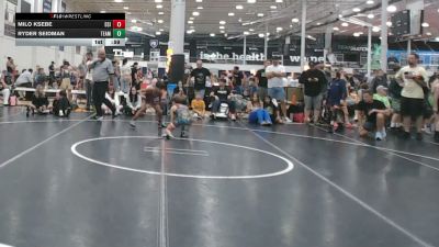 73 lbs Semifinal - Milo Ksebe, Diamond State Inferno - EL vs Ryder Seidman, Team Stay Ready - EL