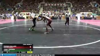 132 lbs Cons. Round 2 - Damien Billups, Benjamin Russell vs Cody Godwin, Elberta HS