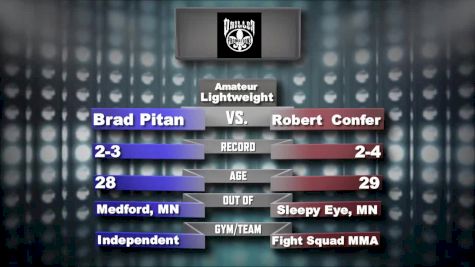 Robert Confer vs. Brad Pitan - Driller MMA A-Town Throwdown XII