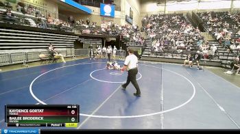 4A 135 lbs Cons. Round 1 - Bailee Broderick, Payson vs Kaydence Gortat, Tooele