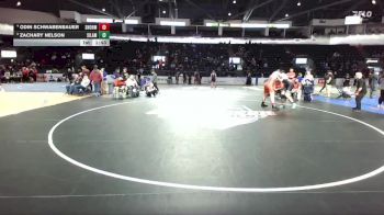 285 lbs Quarterfinal - Zachary Nelson, Silas vs Odin Schwabenbauer, Snohomish