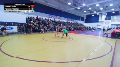 120 lbs Champ. Round 1 - Tilly Kakuk, Chino vs Eileen Preston, Thousand Oaks