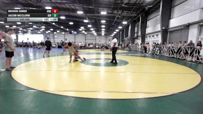 120 lbs Rr Rnd 2 - Brodie Gibbs, Iron Forge WC - HSB vs Jacob McClure, Division-1 Training Center - HSB