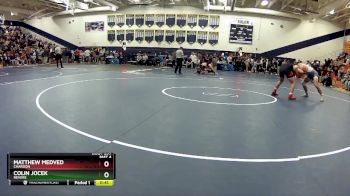 190 lbs Cons. Round 2 - Matthew Medved, Chardon vs Colin Jocek, Revere