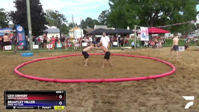 77 lbs Round 3 - Levi Ormsby, Spartan Wrestling vs Brantley Miller, Indee Mat Club