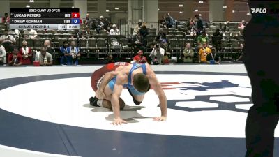 65 lbs Champ. Round 4 - Lucas Peters, Indiana RTC vs Drew Gorman, Teknique Wrestling