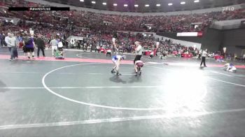 80 lbs Cons. Round 2 - Stone Parkes, Athens vs Kolton Delebreau, Luxemburg-Casco Wrestling Club
