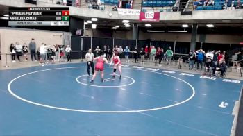 190 lbs Cons. Round 5 - Phoebe Heyboer, Blue Island (Eisenhower) vs Angelina Dimas, Aurora (East)