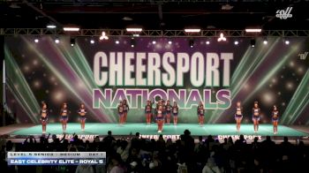 East Celebrity Elite - Royal 5 [2026 L5 Senior - Medium Day 1] 2026 CHEERSPORT National All Star Cheerleading Championship