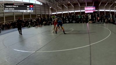 120 lbs Cons. Round 6 - Patrick Pina III, Arizona vs Jake Agolia, California