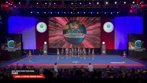 New Jersey Spirit Explosion - Fab 5 [2025 L6 Limited Senior Small Semis] 2025 The Cheerleading Worlds