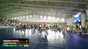 170 lbs Round 2 (4 Team) - Madden Mullanix, Idaho vs Alexandra Zimmerer, Utah Blue
