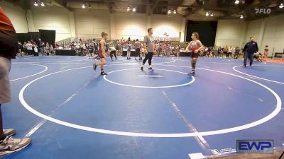 87-92 lbs Rr Rnd 1 - Harley Miller, HURRICANE WRESTLING ACADEMY vs Bear Bryant, North DeSoto Wrestling Academy