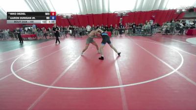 190 lbs 5th Place Match - Niko DeZiel, Team Nazar Training Center vs Aaron Dunigan Jr., Wisconsin