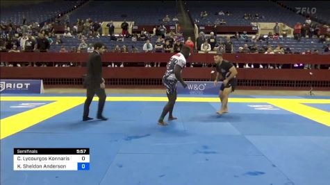 Christos Lycourgos Konnaris vs Kemoy Sheldon Anderson 2024 Pan IBJJF Jiu-Jitsu No-Gi Championship