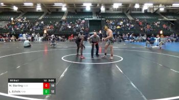 184 lbs Prelims - Micah Sterling, Cloud County vs Lennorise Echols, York College