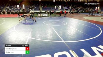 138 lbs Round Of 32 - Sean Bubencik, Foxborough vs Cam Ice, Minnechaug