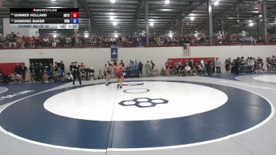 79 kg Champ. Rd Of 32 - Gunner Holland, Arkansas Regional Training Center vs Domonic Baker, Virginia