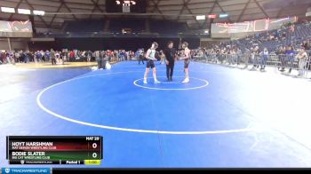 106 lbs 3rd Place Match - Hoyt Harshman, Mat Demon Wrestling Club vs Bodie Slater, Big Cat Wrestling Club