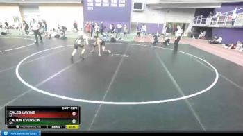 130-135 lbs Round 3 - Caleb Lavine, LA vs Caden Everson, ND