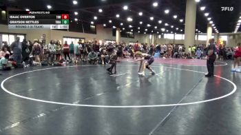 144 lbs Round 3 (6 Team) - Grayson Nettles, Team Rich Habits Black vs Isaac Overton, Tough House WC