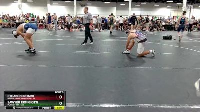 175 lbs Round 2 (4 Team) - Ethan Reinhard, Moser`s Mat Monsters vs Sawyer Ermigiotti, Pursuit WA