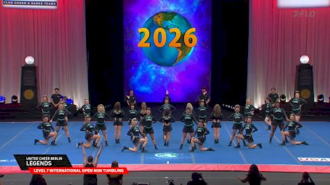 United Cheer Berlin - Legends [2026 L7 International Open Non Tumbling Semis] 2026 The Cheerleading Worlds