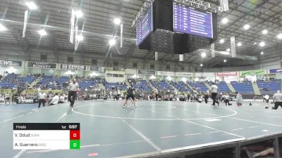 123 lbs Final - Viktoria Odud, Gunnison Middle School vs Alexa Guerrero, Greeley United