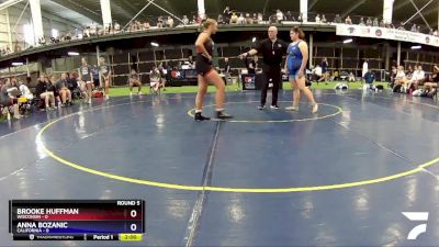 235 lbs Round 5 (6 Team) - Brooke Huffman, Wisconsin vs Anna Bozanic, California