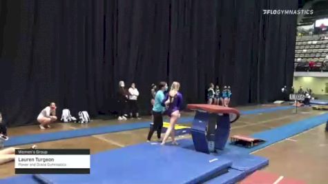 Lauren Turgeon - Women's Group, Power and Grace Gymnastics - 2021 Women's Xcel Region 4 Championships