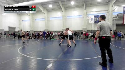 285 lbs Champ. Rd Of 32 - Michael Ochoa, Roy vs Mason McLean, Layton