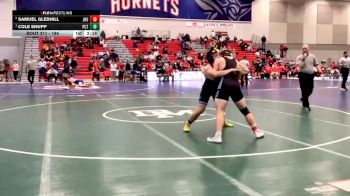 184 lbs Quarterfinal - Cole Shupp, Pennsylvania College Of Technology vs Samuel Gledhill, Johns Hopkins