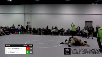 182 lbs Semifinals (8 Team) - Cole Han Lindemeyer, Team Thunder vs Harvey Ludington, POWA